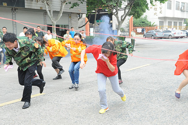五位一體”綜合治理消防技能比賽